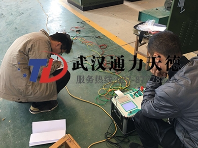 山東菏澤互感器綜合特性測試現場